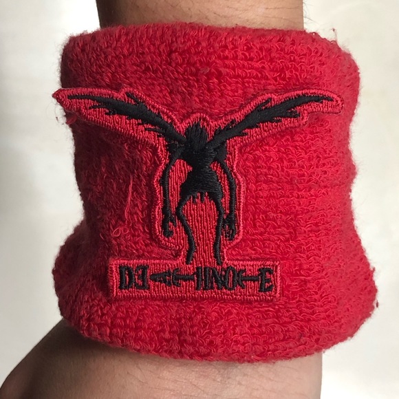 Death Note Ryuk Shinigami Red Wrist Band RARE - Picture 10 of 11